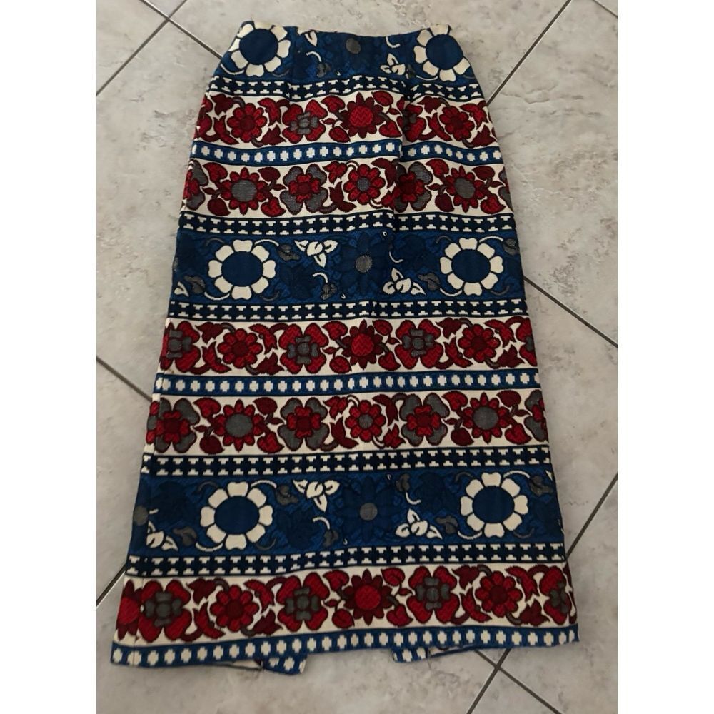 Vintage The Villager 1970 maxi skirt size 10